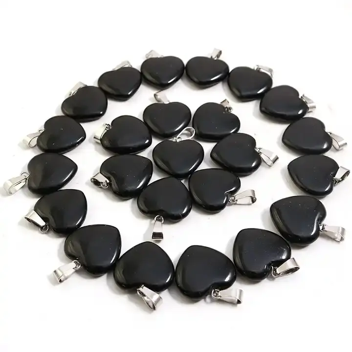 Black Obsidian Heart Pendant1.webp