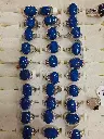 Natural Lapis Lazuli Gemstone Rings For Healing And Showpiece