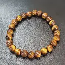 Natural Tiger Eye Bracelet For Shawpiece And Healing