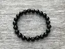 Natural Black Onyx bracelet  For Healing and Showpiece