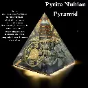 Natural Pyrite Stone Nubian Pyramid For Showpiece and Healing