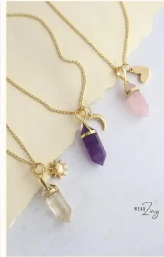 Natural Stone Pencils  Pendant For Healing and Showpiece